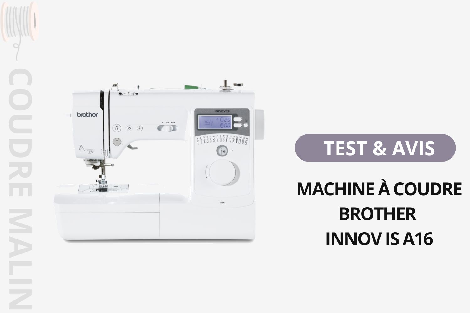 Brother Innov-is A16 test
