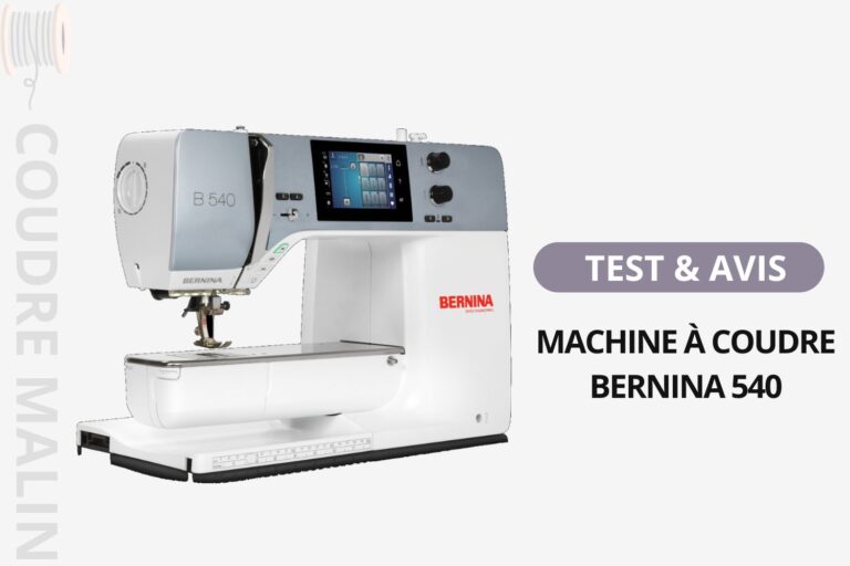 Bernina B540 test