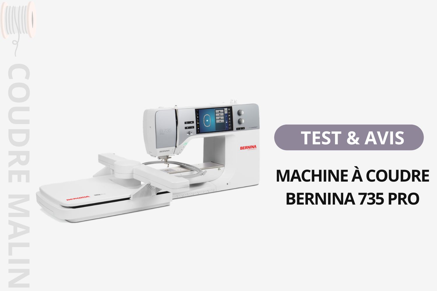 Bernina 735 Pro test