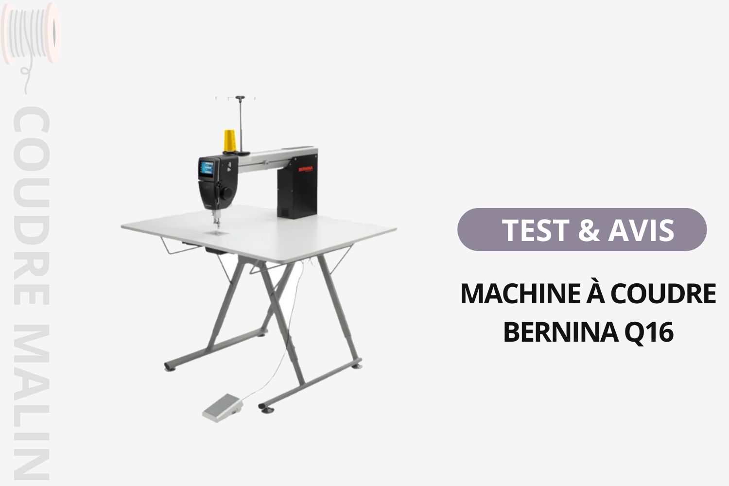 Bernina Q16 test