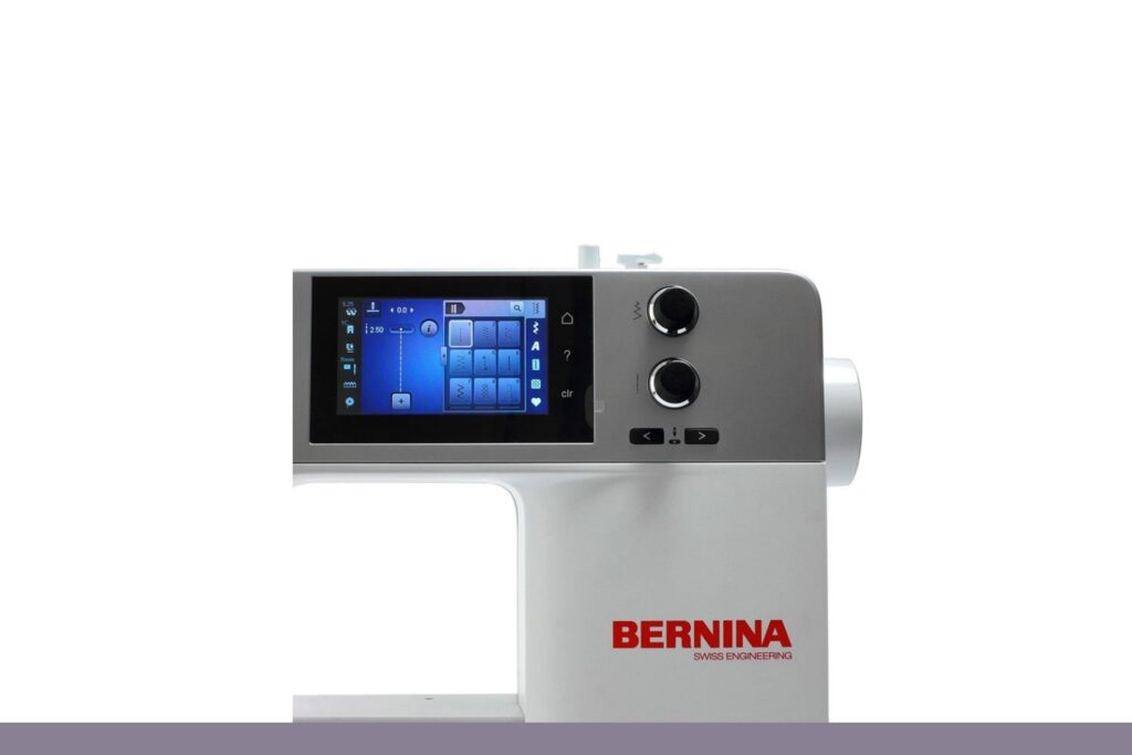 BERNINA B480 ecran