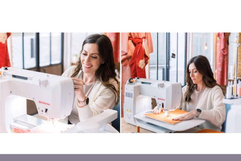 BERNINA 770 QE PRO en action