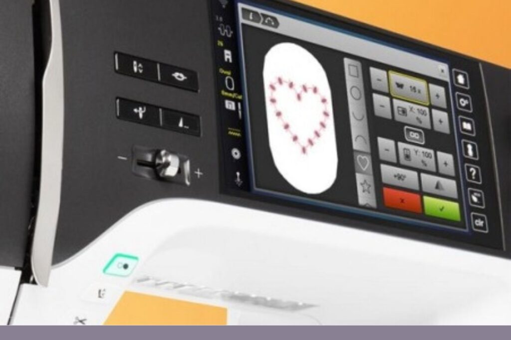 Bernina 790 Ultra ecran