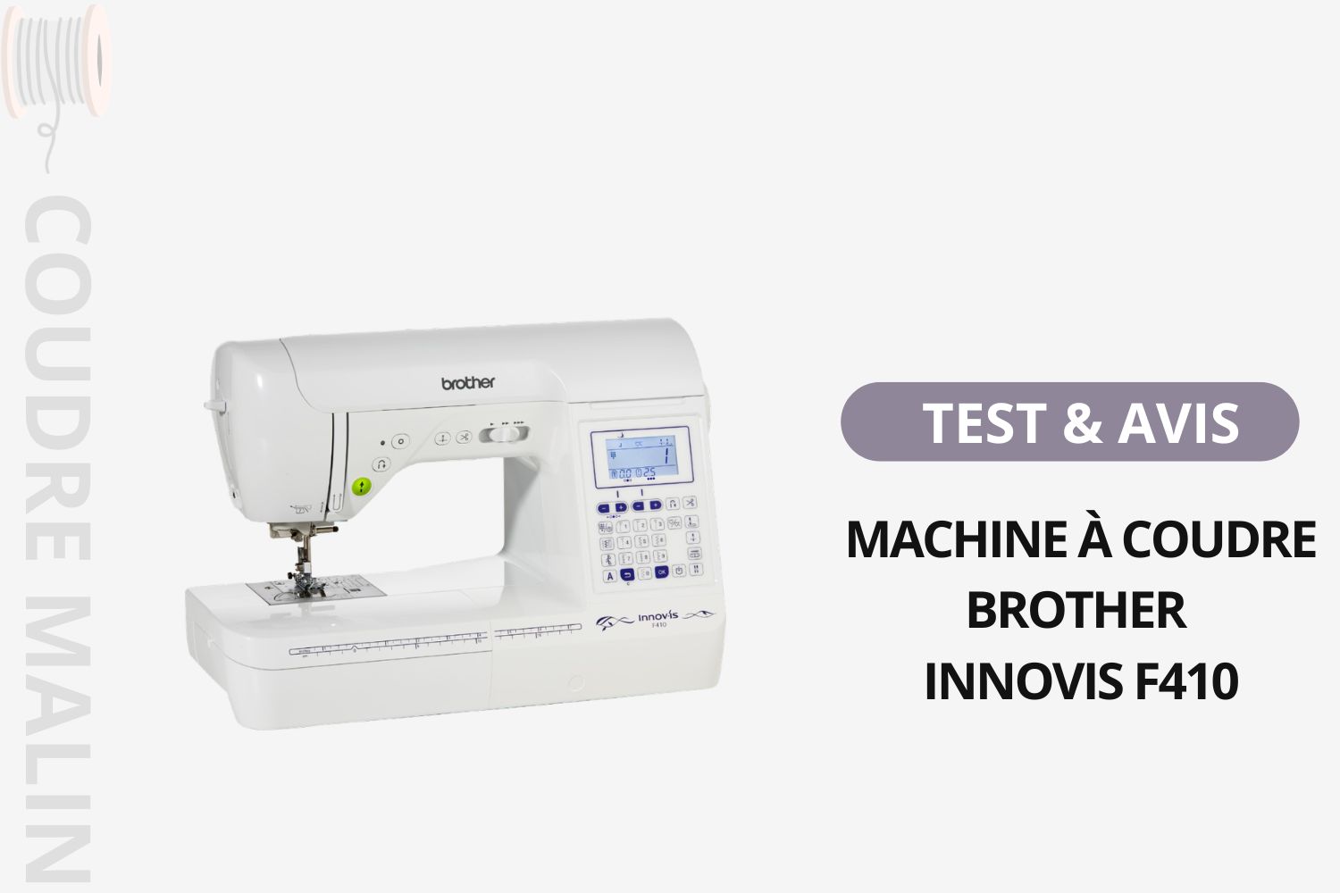 Brother Innovis F410 test