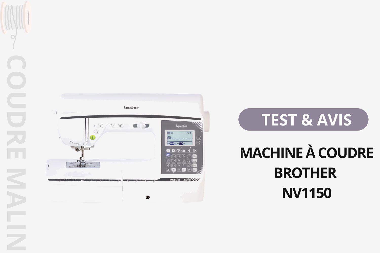 Brother NV1150 test