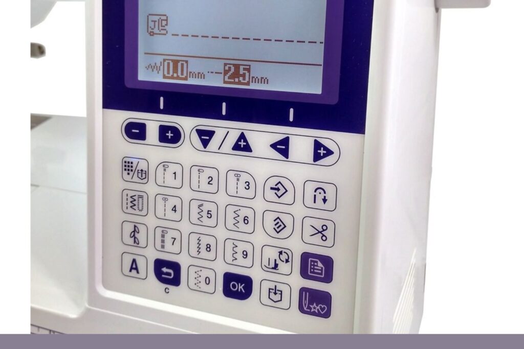 Brother Innovis F420 bouton