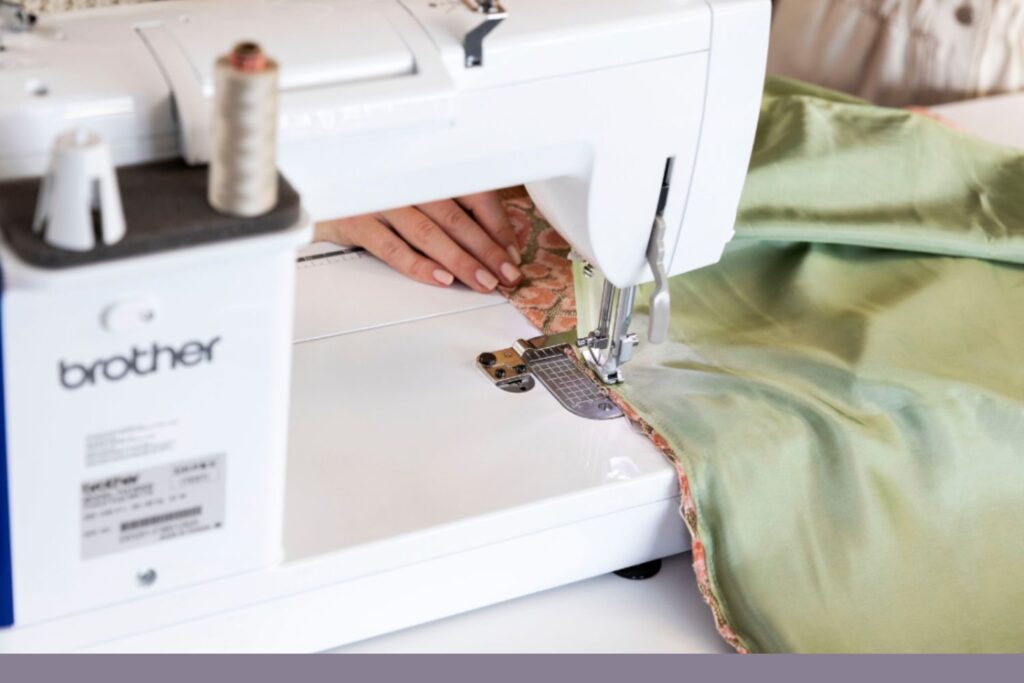 Brother PQ1600S couture tissu