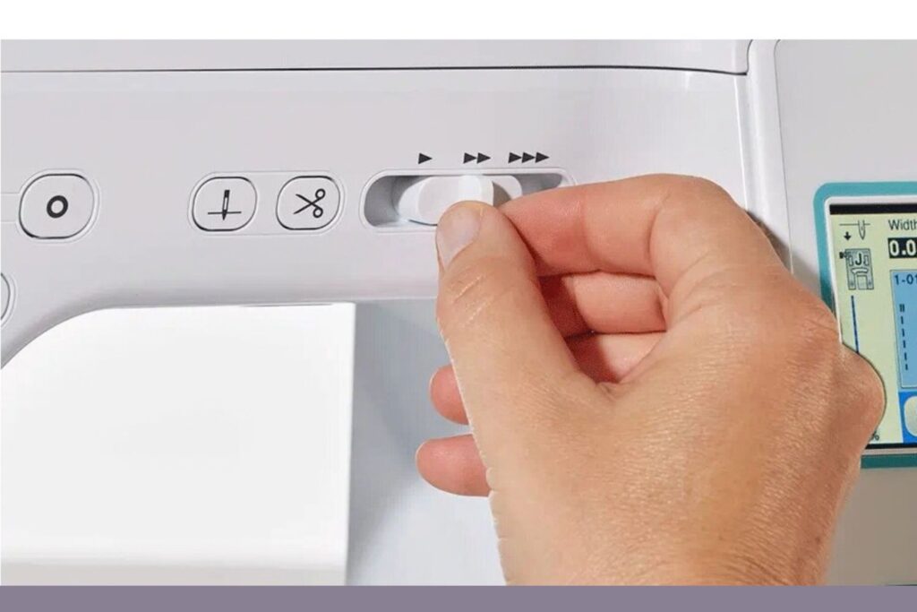 Brother Innovis F560 bouton